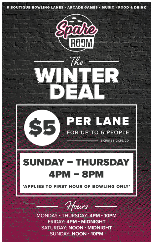 Winter Bowling Deal