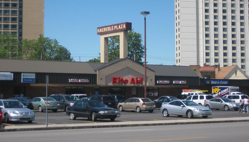 Haeberle Plaza, retail rental space buffalo ny