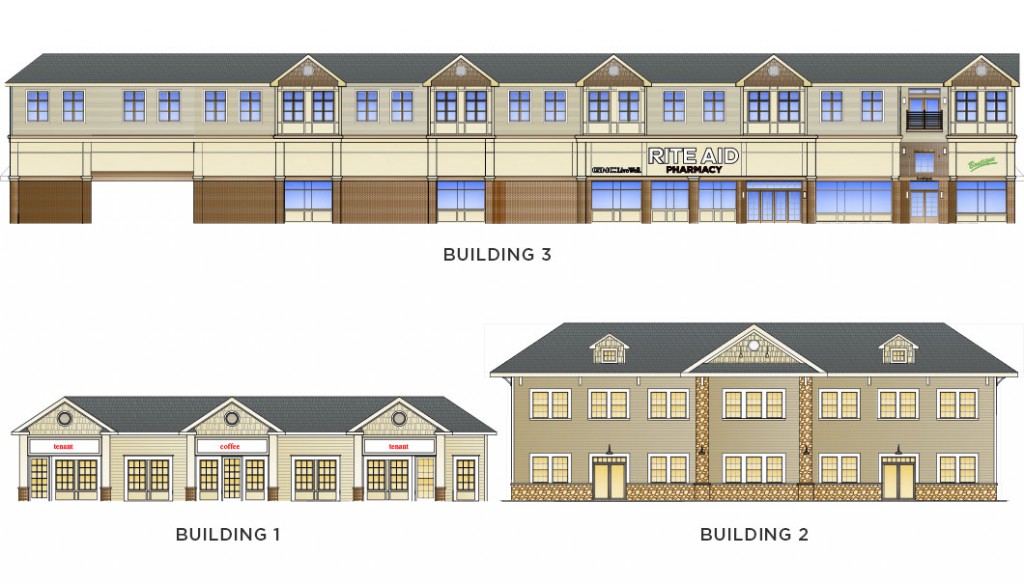 Center & 8th St Lewiston Retail and Apartments rendering