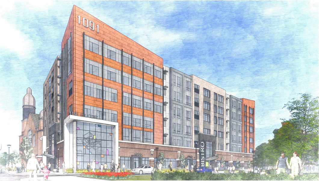 1091 Main Street Building Rendering