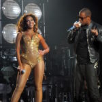 Jay-Z and Beyonce singing together