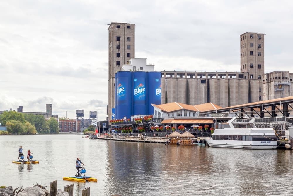 Waterfront photo of buffalo new york