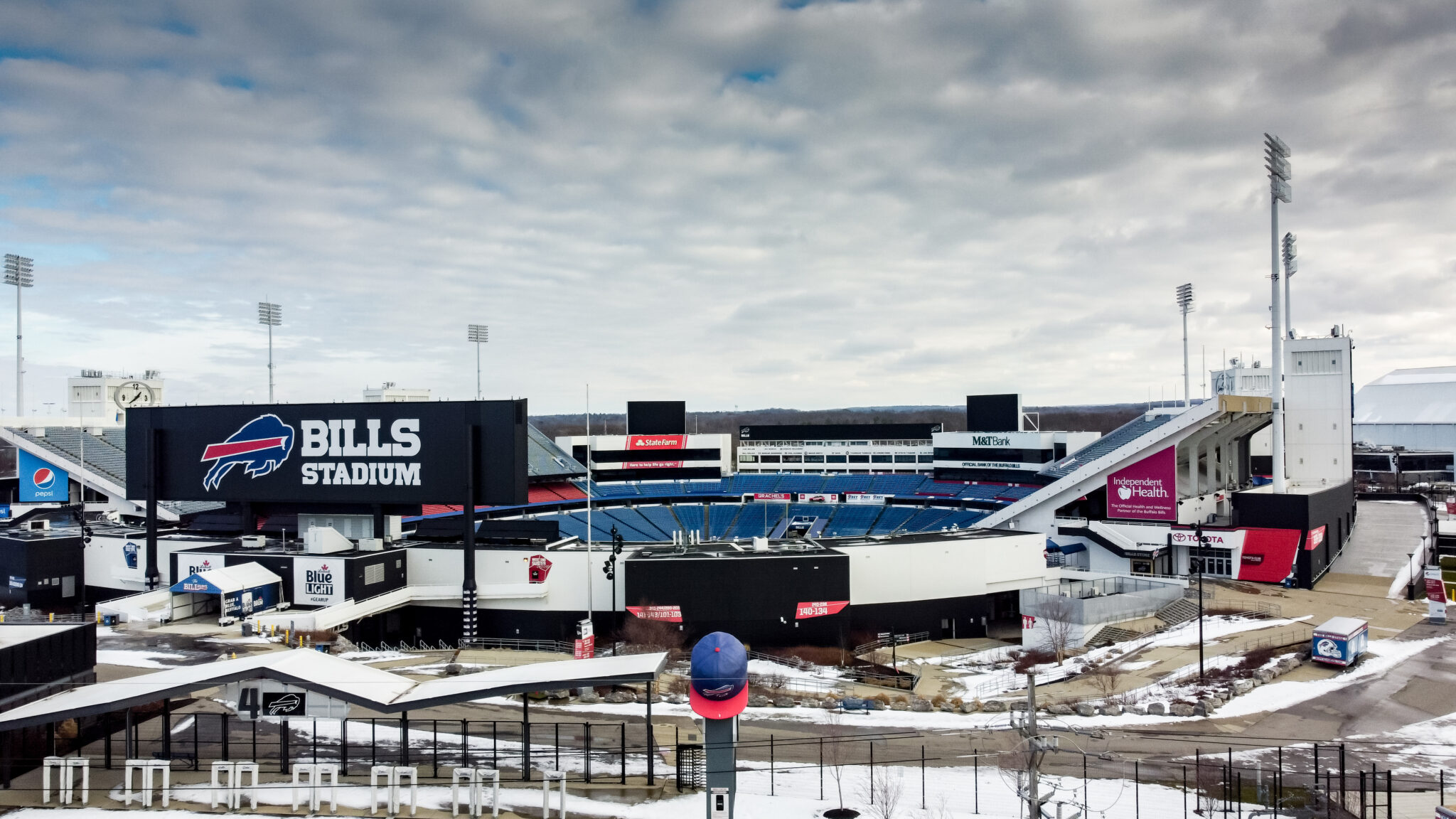 Where the Buffalo Bills Stadium is located and popular tour companies