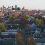 Above the streets of Buffalo