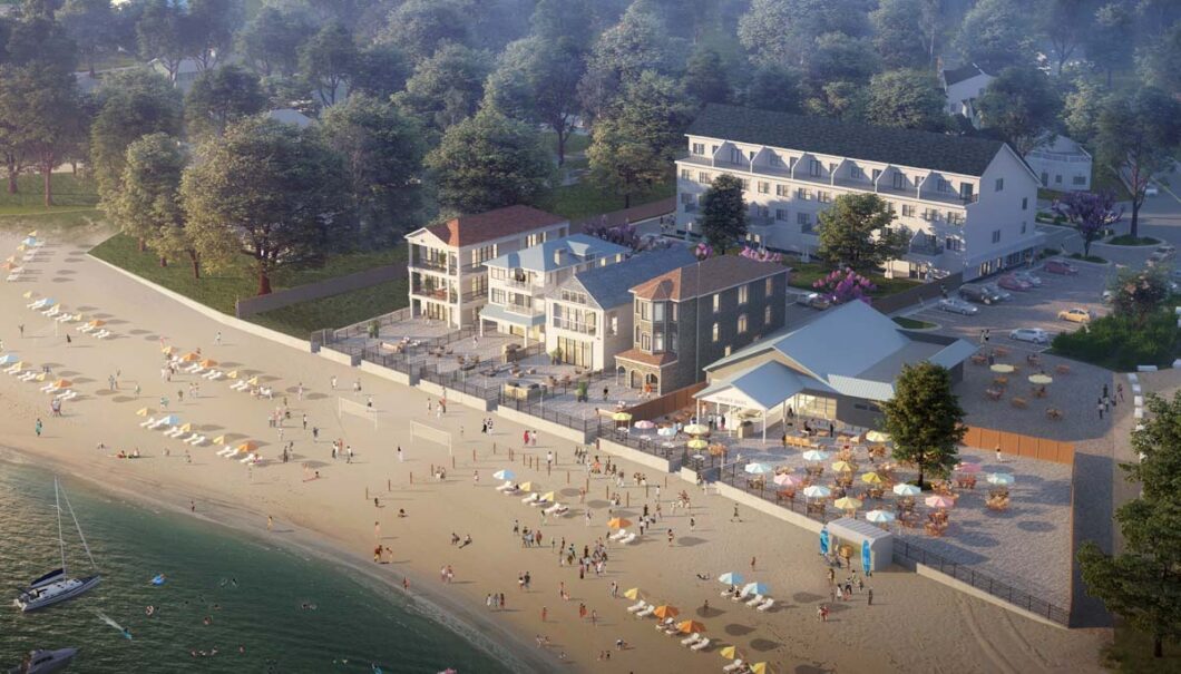 Grandview Bay - Aerial Rendering