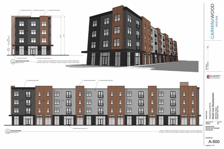 Elevations of 5226 Main Street - Amherst, NY