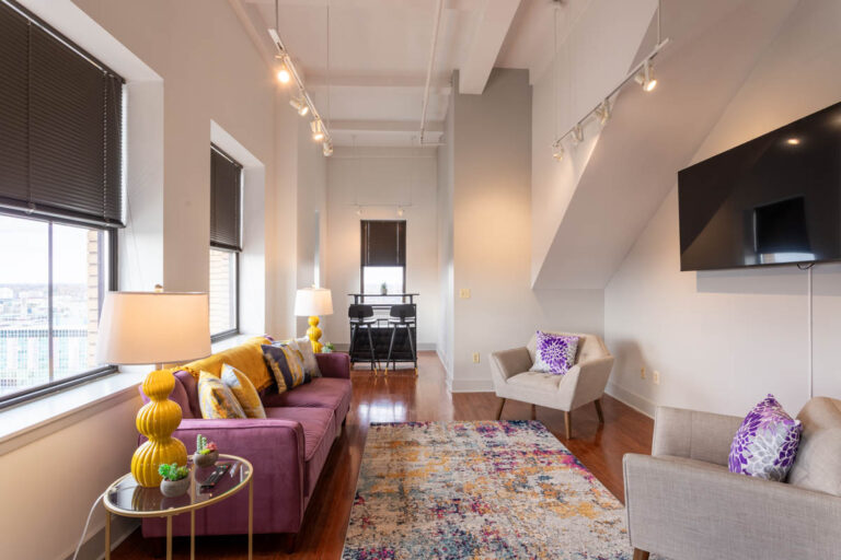 Skyview Square - Living Room Skyview Square - Living Room